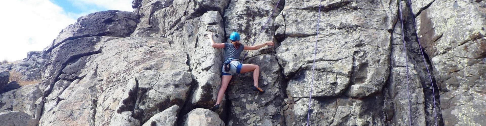 Climbing in Madeira Island