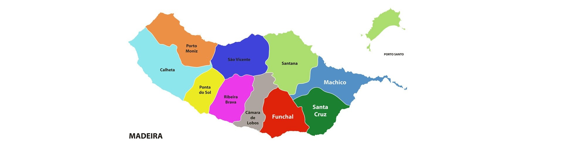 Madeira Island Towns and Municipalities