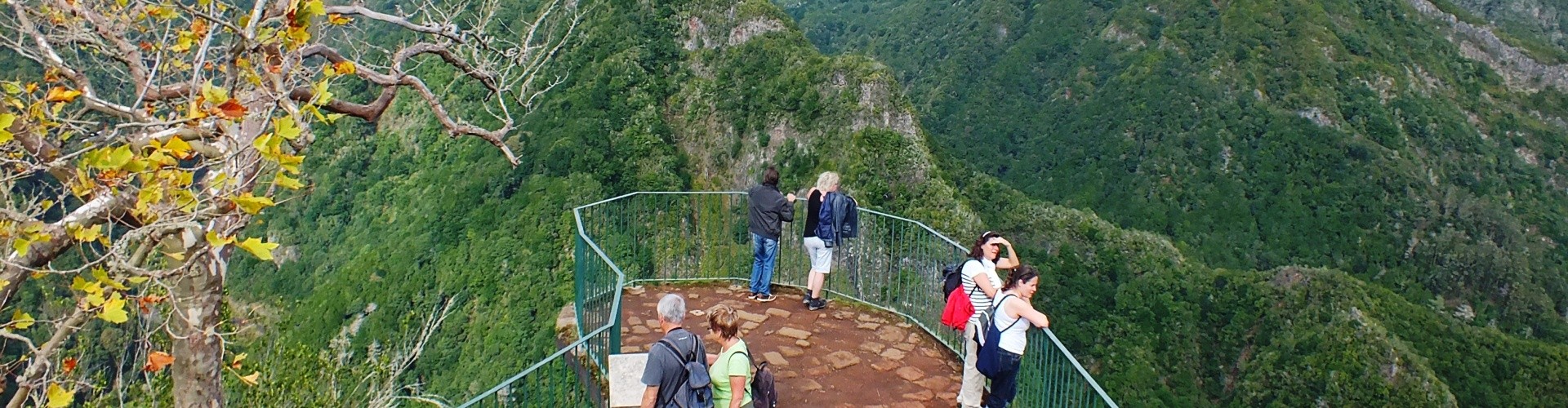 Miradouro Balcoes Viewpoint in Ribeiro Frio, Madeira Island