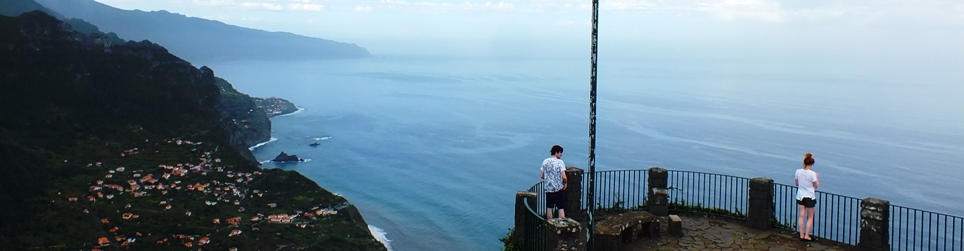 Cabanas, Arco de Sao Jorge Viewpoint in Santana, Madeira