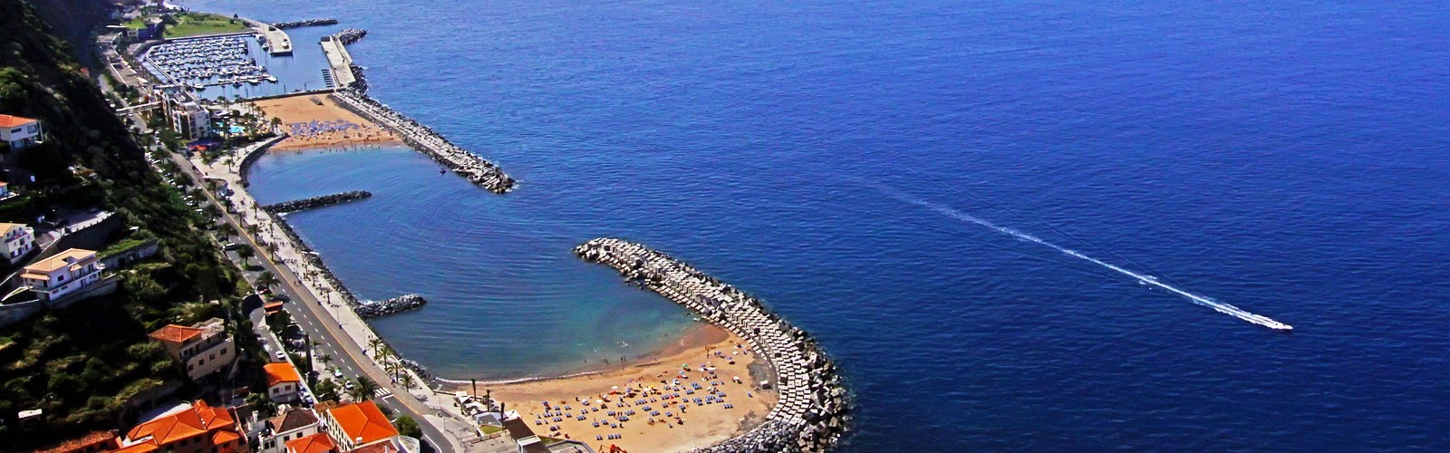 Calheta Beach in Madeira Island