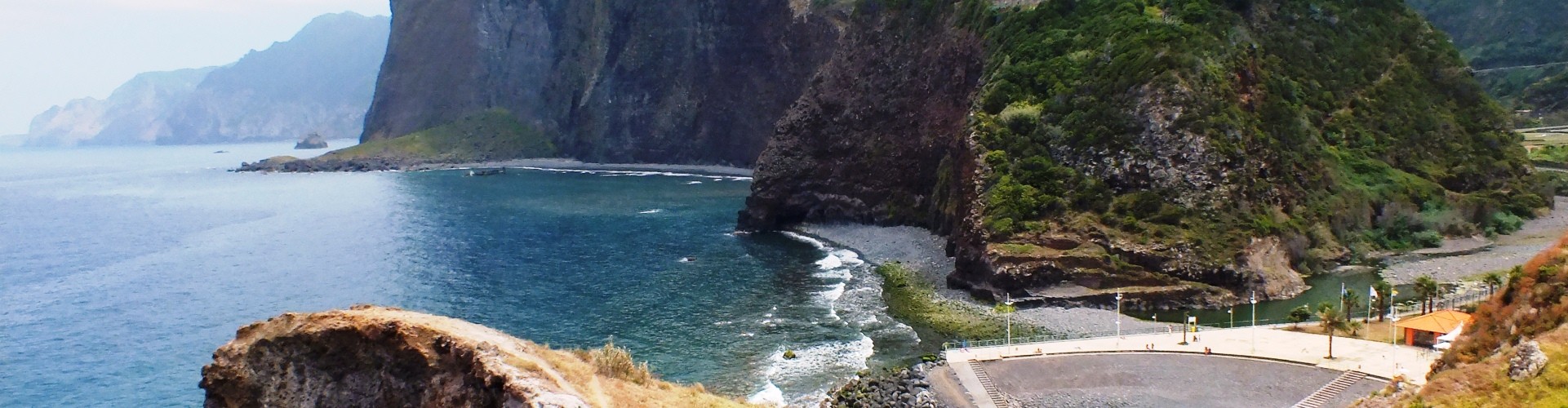 Guindaste viewpoint in Faial in madeira island