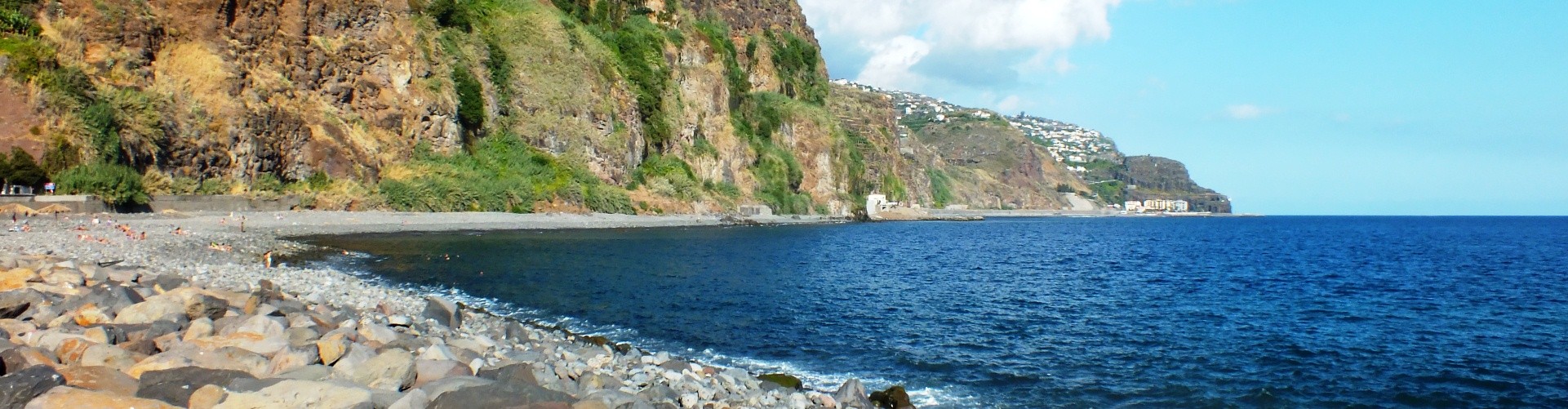 Lugar de Baixo Beach in Ponta do Sol, Madeira