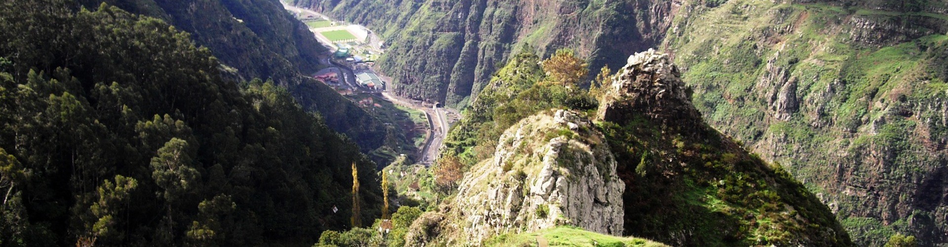 Miradouro do Espigao Viewpoint, Sao Paulo, Ribeira Brava, Madeira