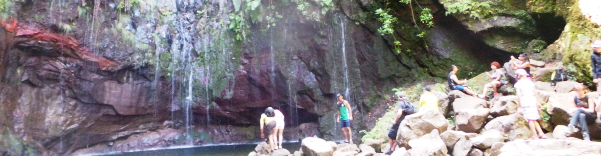 PR6 25 Fountains Risco Levada Walk in Madeira Island