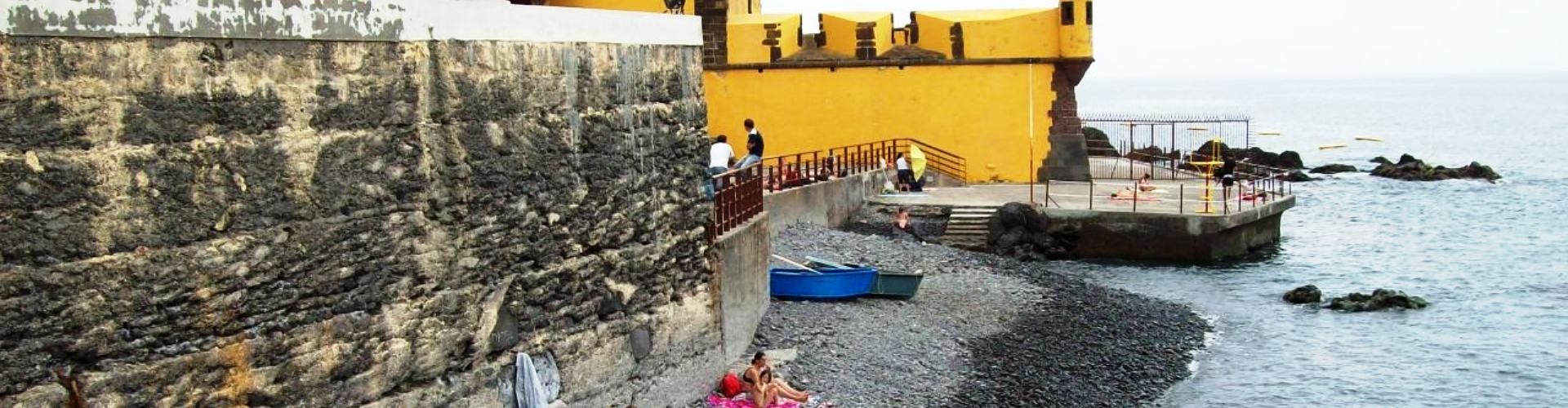 São Tiago Beach, Funchal, Madeira Island