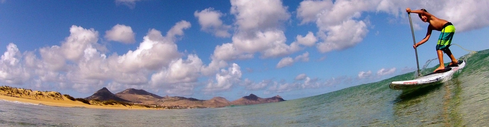 Stand up paddle lessons in Porto Santo