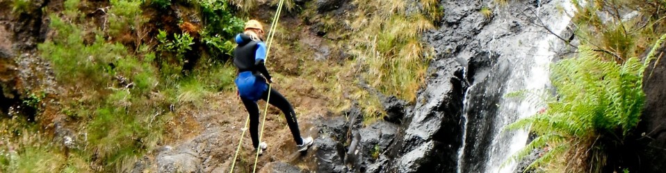 Canyoning in Madeira Island