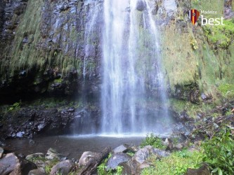 Agua D'Alto Waterfall in Faial, Santana, Madeira