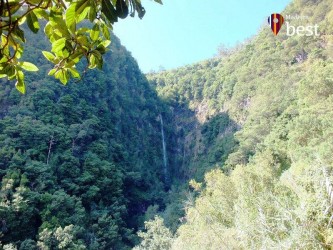 Agua D'Alto Waterfall in Faial, Santana, Madeira