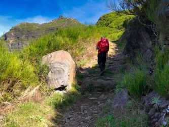 CR25 Walk on Curral Route Royal Path in Madeira