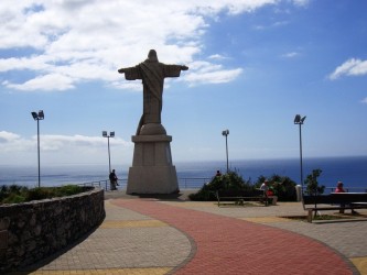 Estatua do Cristo Rei Garajau Christ King Statue