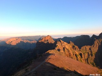 Pico do Areeiro Viewpoint in Madeira Island