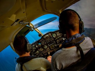 Madeira Air Plane Tours on a Cessna