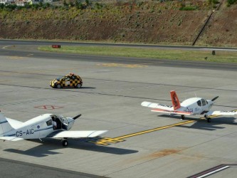 Madeira Air Plane Tours on a Cessna