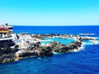 Madeira Natural Pools West Tour on a Open Roof Top Mini Van