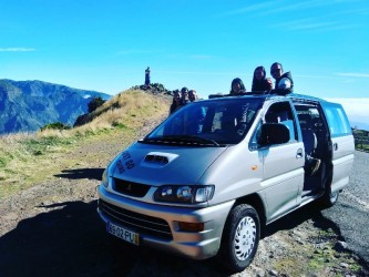 Madeira Natural Pools West Tour on a Open Roof Top Mini Van