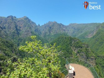 Miradouro Balcoes Viewpoint in Ribeiro Frio, Madeira Island