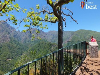 Miradouro Balcoes Viewpoint in Ribeiro Frio, Madeira Island
