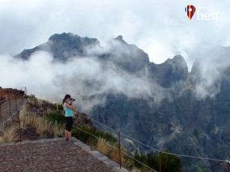 Miradouro do Pico Ruivo Viewpoint in Madeira Island