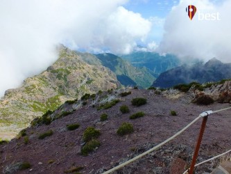 Miradouro do Pico Ruivo Viewpoint in Madeira Island