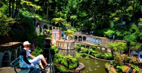 Monte Palace Tropical Garden in Madeira Island