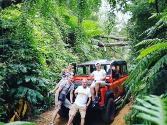 Old Forest Madeira East Tour Land Rover Defender