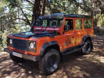 Old Forest Madeira East Tour Land Rover Defender