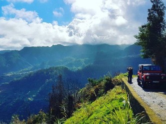 Old Forest Madeira East Tour Land Rover Defender