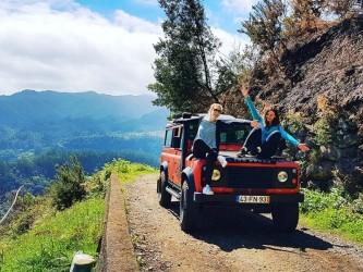 Old Forest Madeira East Tour Land Rover Defender