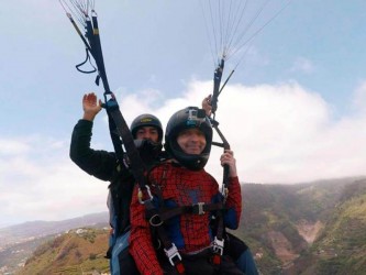 Paragliding Funchal Madeira