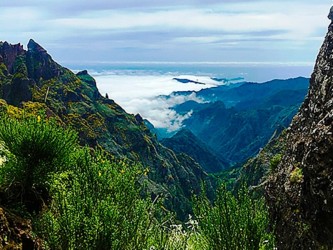 Pico Areeiro to Pico Ruivo Walk, Madeira