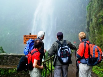 PR6 25 Fountains Risco Levada Walk in Madeira Island