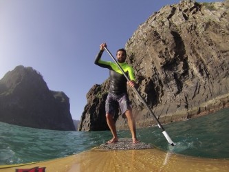 SUP stand up paddle in Madeira Island