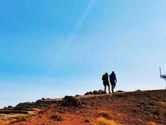 Walk to Pico Ruivo from Achada Teixeira in Madeira